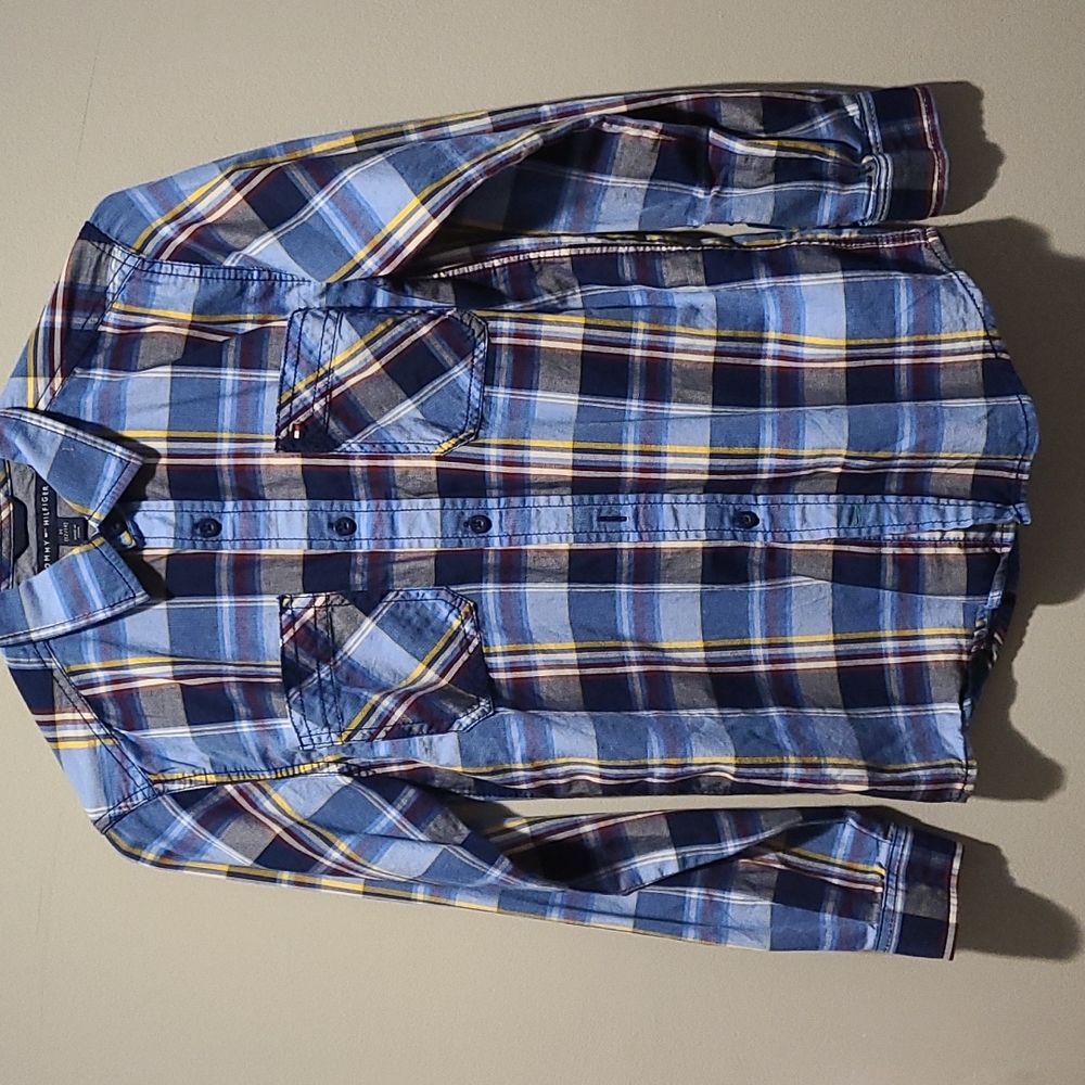 Boys Tommy Hilfiger button down shirt
